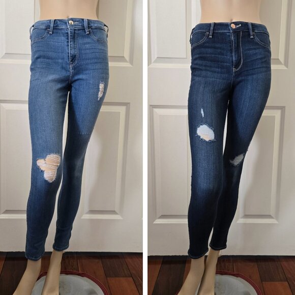 Hollister High Rise Jean Legging Advance Stretch SZ 28 (2 pairs) - Picture 1 of 13